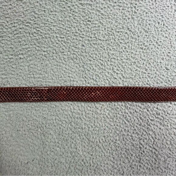 SNAKESKIN BELT Size s/m brown main image 6